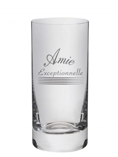 Verre Highball "Amie exceptionnelle"