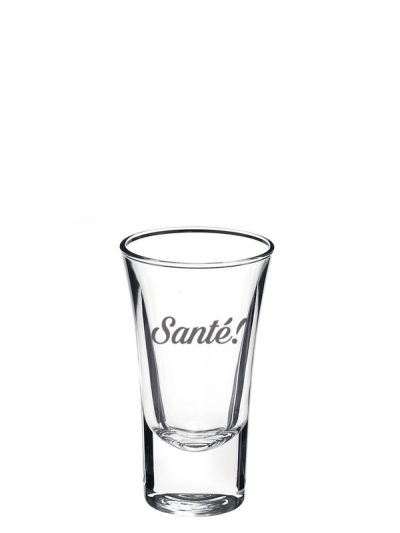 Verre à shooter "Santé"
