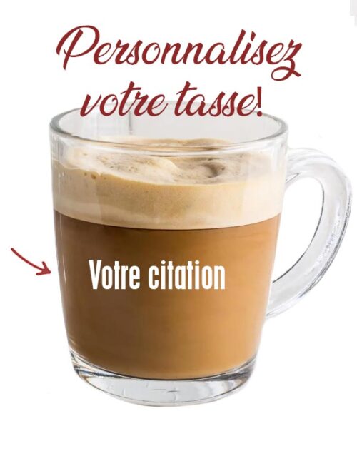 Tasse "à personnaliser"