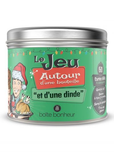 Jeu autour d'une bouteille "et d'une dinde"