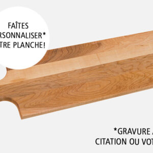 Planche à découper "services" à personnaliser