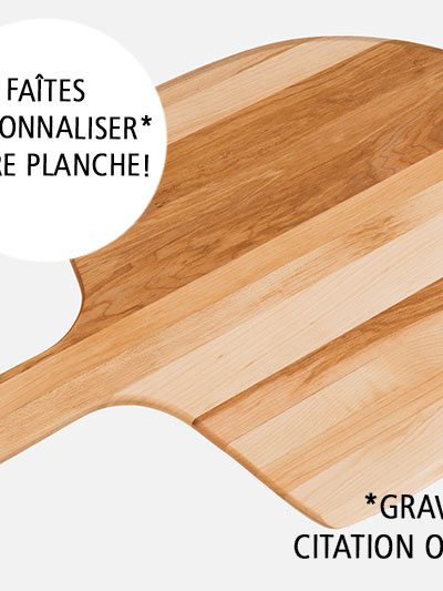 Planche à découper "pizza" à personnaliser