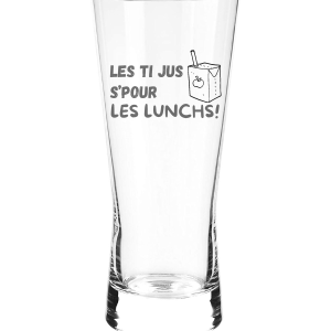 Verre Les ti jus s’pour les lunchs!