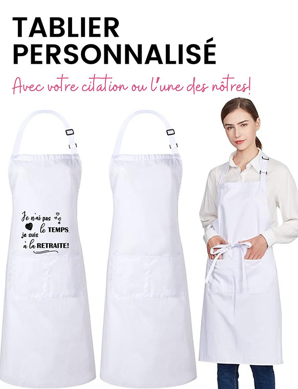 tablier personnalisé